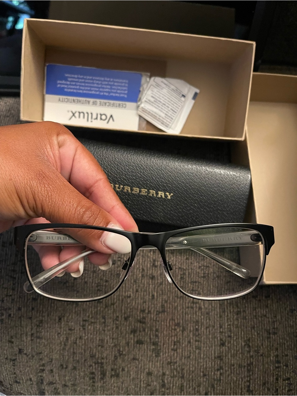 Burberry men’s glasses